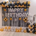 Black Golden Special Birthday Decor