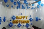 Blue White Balloon Surprise - Image 3