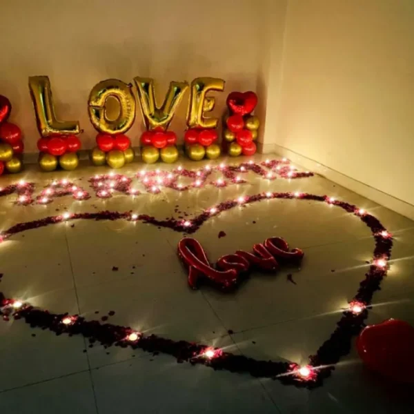 Endless Love Romantic Setup Decoration
