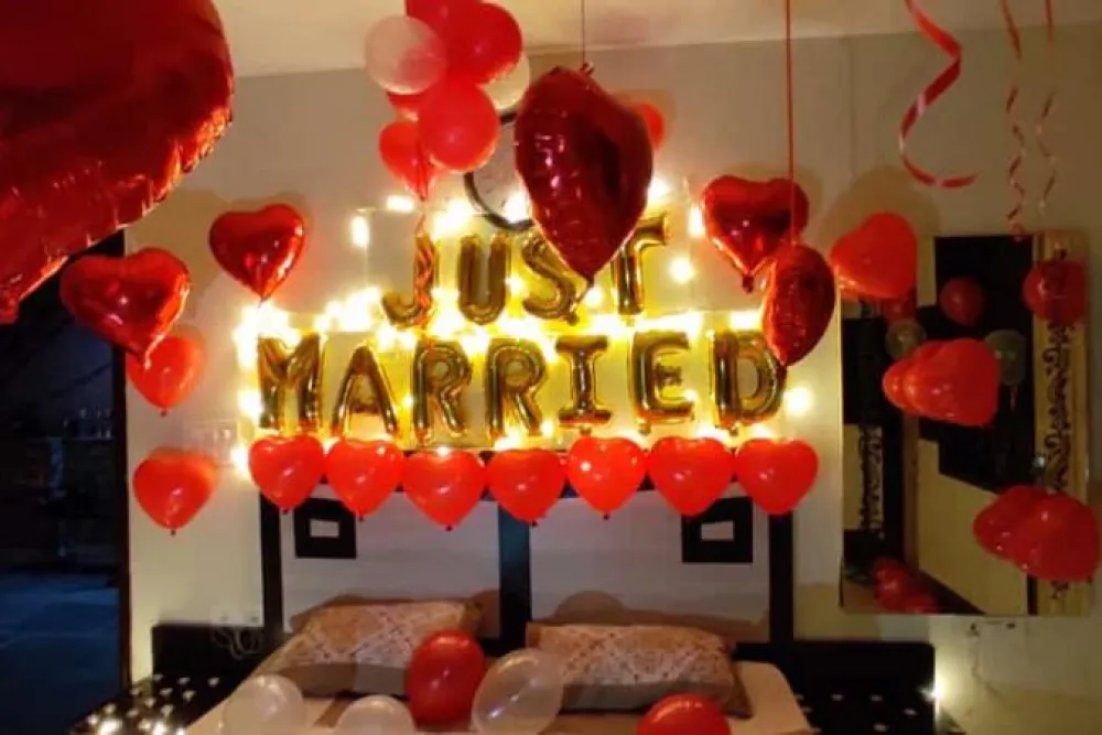 Just Married Decoration Just Married Decoration - Image 1