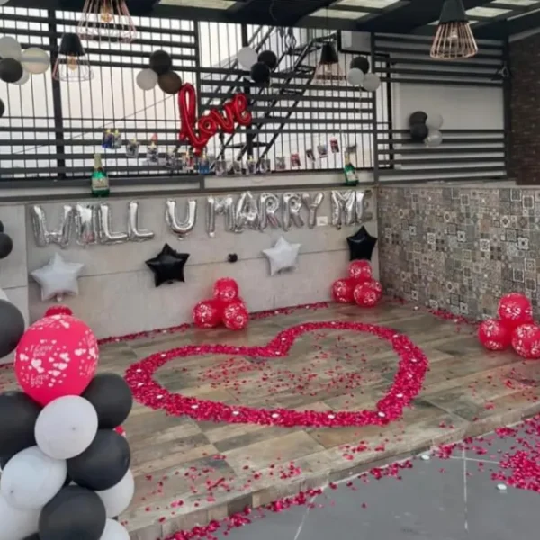 Marry Me Terrace Decoration
