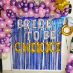 Pink Purple Bride To Be Decor