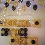 Simple Bride To Be Decoration