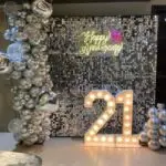 21st Anniversary Sliver Sequence Theme
