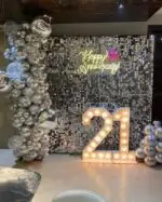 21st Anniversary Sliver Sequence Theme