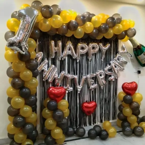 1st Anniversary Basic Indoor Decoration