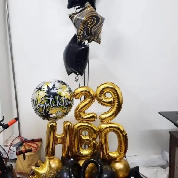 29th Birthday Balloons Bouquets