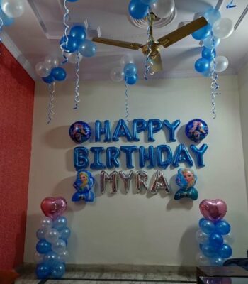 Frozen Theme Birthday Decoration