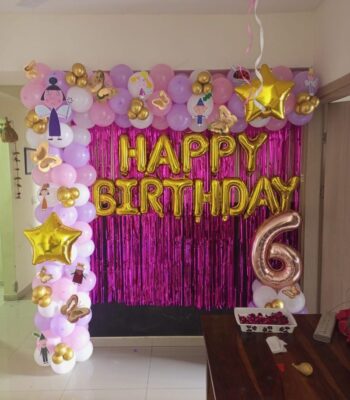 Girls Theme Birthday Decoration