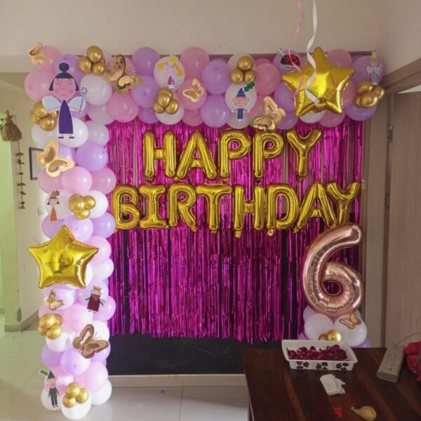 Girls Theme Birthday Decoration