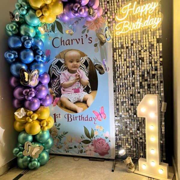 Butterfly Theme Decoration in Delhi