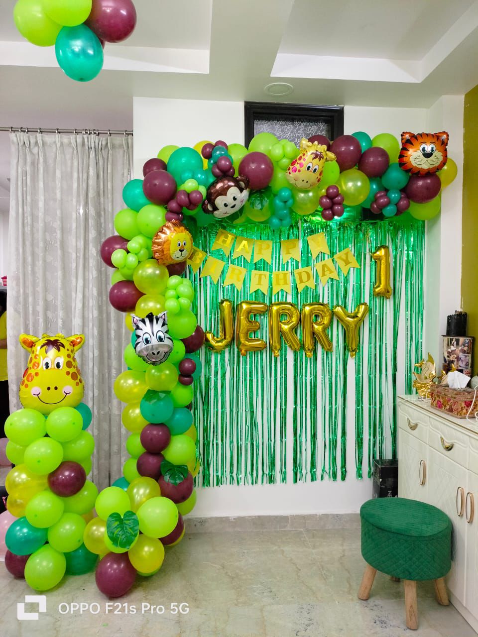 Jungle Theme Birthday Decoration Jungle Theme Birthday Decoration
