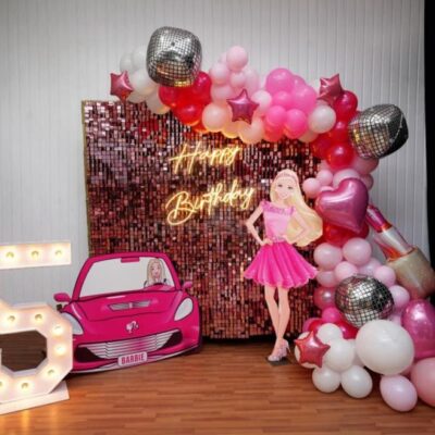 Barbie Theme Birthday Decoration